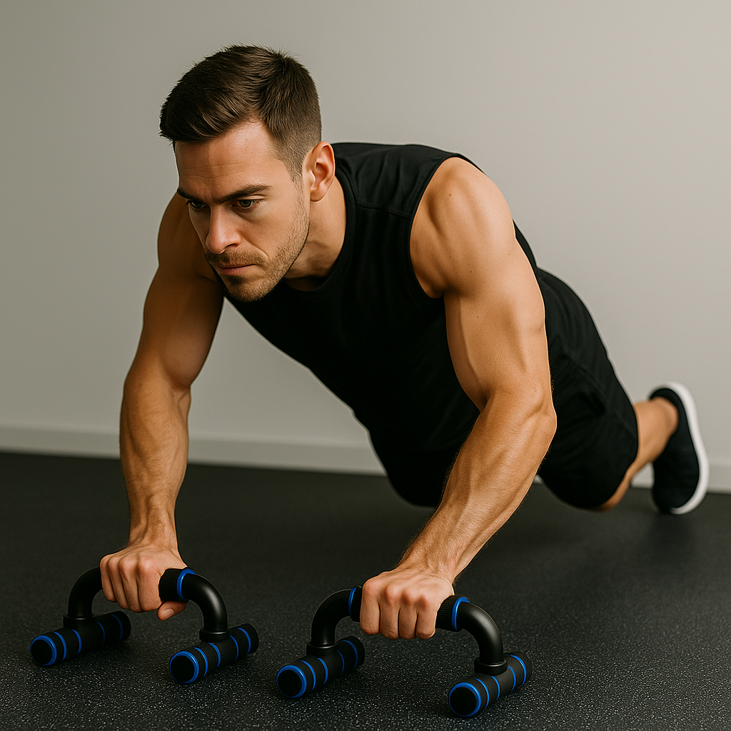 Kit Definição Total 3 em 1 – Abdômen, Flexão e Cardio