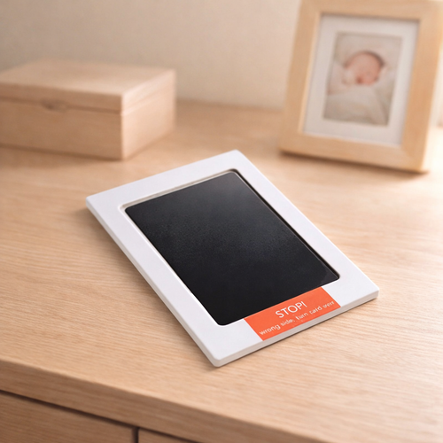 Marca de Amor - Carimbo do Pezinho do Bebê (sem sujeira) Compre 1, leve 2